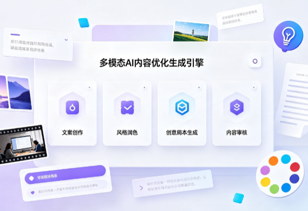 阿克陶县AI智能内容优化创新 多模态生成技术丰富数字内容创作生态